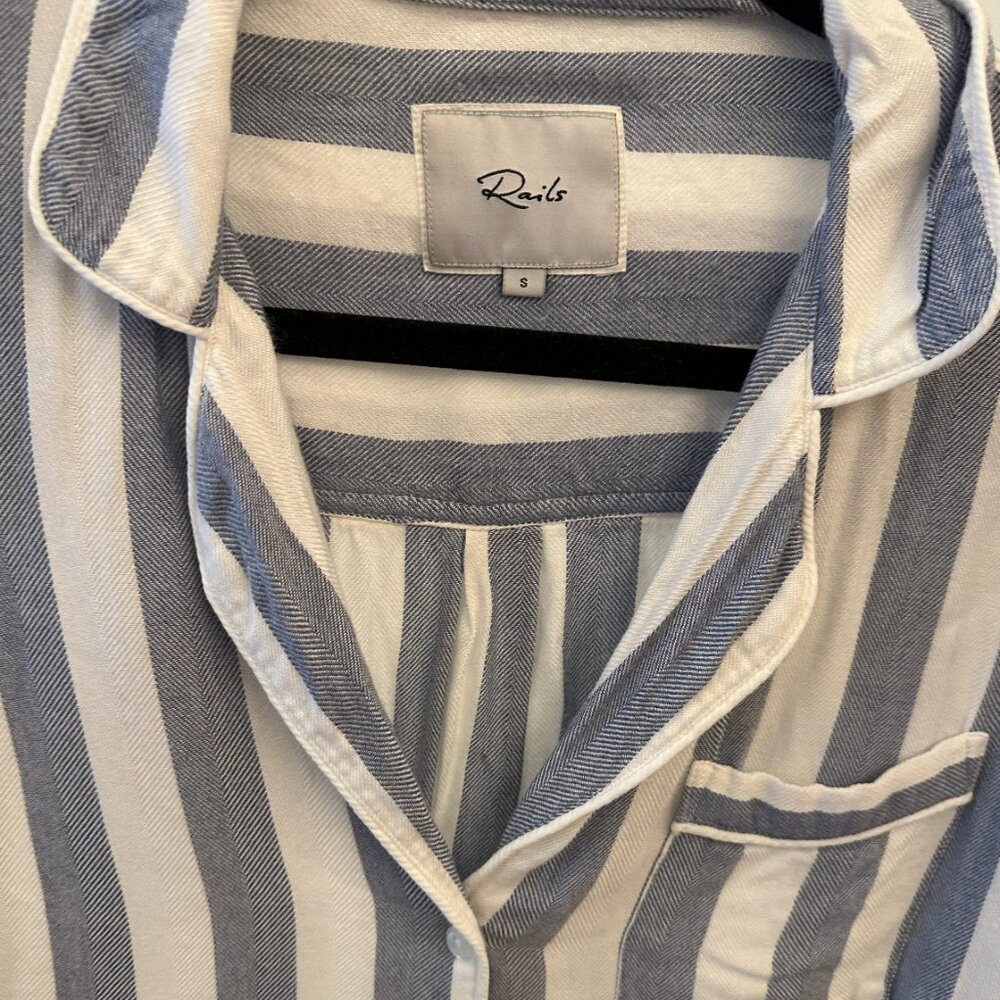 Rails Stripe Pajama Top - image 4